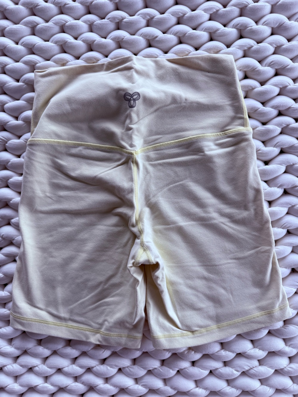 TNA Butter Yellow Biker Shorts